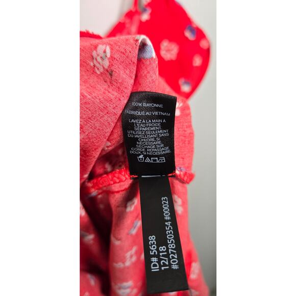Womens red floral dress from Express. Size x-small - Picture 5 of 15